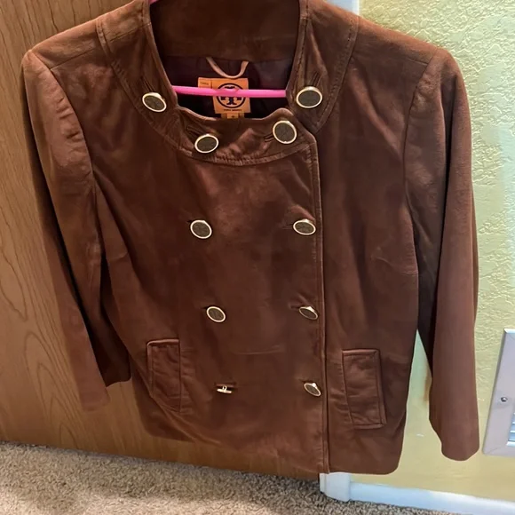 Tory Burch brown jacket - Picture 7 of 9